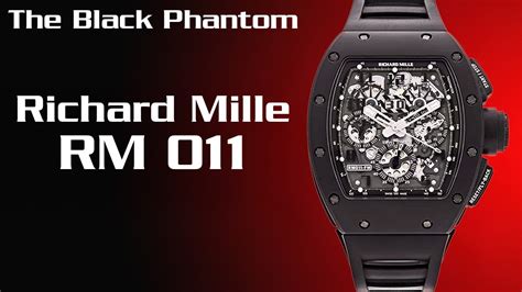 The Black Phantom! RARE Richard Mille RM011 Review